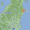 福島第一原発1号機、爆発（17：00：風向き）