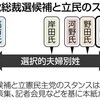 自民党総裁選、連合会長選にみるジェンダー平等。