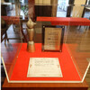 The 20th Tezuka Osamu Cultural Prize, the special prize displayed at the entrance