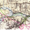 古地図オリエンテーリングで歩測した話　序盤編　(①～⑥)