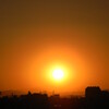 今日の夕空