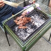 うちの前で　ＢＢＱしました！