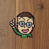  【アイロンビーズ】TVアニメ「ちびまる子ちゃん」より、丸尾くん