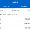 【株】4月の損益は-61,166円