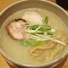 臥龍(三軒茶屋)軍鶏白湯麺＋焼酎