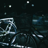 自転車。