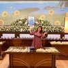 サンレー那覇北紫雲閣『偲ぶ会』にて、ミニコンサートを行いました