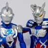 青く輝く腕の光に正義を誓う！ウルトラアクションフィギュア ウルトラマンゼロ ウルトラゼロマントセット