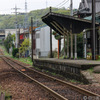 廃止直後の三木鉄道、別所駅辺りで写す