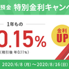 ボーナスは無いけど住信SBI銀行のボーナス定期にお金を預けました