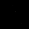 月と金星と土星が接近