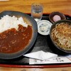 西川口の「二幸」でハヤシライスとたぬきそばランチセットを食べました🍛