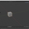 Blender2.8でAuto Mirrorアドオンを使って軸中央に頂点の無いモデルを左右対称にする