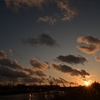 雨上がりの夕暮れに…