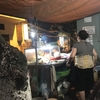 近所のレストランは、屋台式  朝晩で景色が違います