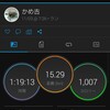 11月の最初のランニングしました。