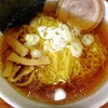 極細縮れ麺，がんこラーメン華漸。