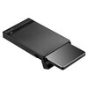 Salcar  2.5インチ 高速USB3.0対応 5 Gbps  SATA III(6GB)対応 HDD/SSD 外付け ドライブケース 6TB容量対応 9.5mm/7mm厚両対応 自動スリープ機能付き 省電力 LEDランプ搭載 Windows/Mac両対応 リムーバブルケース ハードディスクケース USB3.0 ケーブル付属 薄型軽量 プラグ&プレー ネジ&工具不要 簡単着脱 ブラック