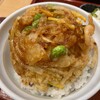 夜定食　枝豆かき揚げ丼お新香セット大盛　７５０円、深夜営業復活しました。^_^ (@ なか卯 - @nakau_info in 豊島区, 東京都) 