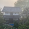 雨〜ぶどうのそ皮剥ぎから傘のし。