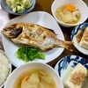 我が家の晩ごはん『鯛の塩焼き』