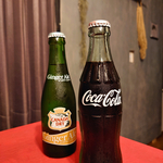 瓶コーラとダーツ