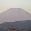 今朝の富士山(2017/11/07)