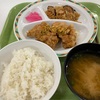 社食「鶏肉の薬味ソース定食」