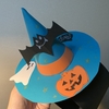 100円ショップの画用紙で作る、ハロウィン仮装