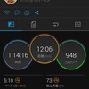 日勤前にシャワーRUN。12kmJOG。