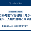 2030月面TVを視聴｜月から火星へ、人類の挑戦と未来展望
