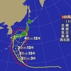 夜だるま台風情報