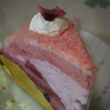 桜のショートケーキ