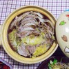 豚バラ肉と白菜の鍋