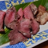 鹿肉の低温調理スモーク　Low temperature cooked venison smoke