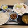 松屋　ソーセージエッグW定食