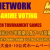 MNR第44回2017年前期人気アニメ投票リサーチ上位大会決勝開始