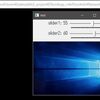 【C++】OpenCV標準のスライダーを使用する
