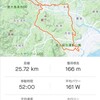 義母の誕生日 BIKE 25km