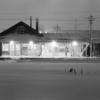 夜の新琴似駅