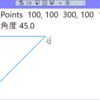 C#で3点ABCからできる∠ABCの角度を求める関数をGitHub Copilotに作ってもらった