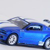 【モデルインプレッション】Jada Toys 1/64 DUBCITY  Ford Mustang GT-R Concept(Blue/White Stripes)
