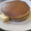 歯医者行ったご褒美にホットケーキ