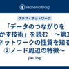 「データのつながりを活かす技術」を読む　～第3章 ネットワークの性質を知る ②ノード周辺の特徴～