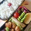 鶏肉のめんつゆマヨ炒め弁当