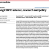長期コロナ症（long COVID）の社会・経済的影響