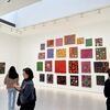 草間 弥生 展 @ NY David Zwirnerギャラリー　～ その（７）～　ほぼ 草間 弥生「最新作揃い」で真夏にピッタリ？のゲキ熱い展示（笑） 次の ROOM は、草間 絵画 尽くし！