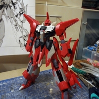RE/100 リバウ製作完成 Rebawoo paint and build - digital conception