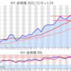 金プラチナ相場とドル円 NY市場1/24終値とチャート