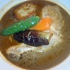 遠軽・Curry&Bar CHIRO2 （チロツー）の1日目・チキン＆野菜